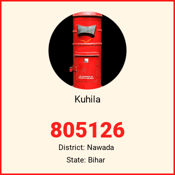 Kuhila pin code, district Nawada in Bihar
