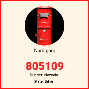 Nardiganj pin code, district Nawada in Bihar