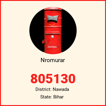 Nromurar pin code, district Nawada in Bihar