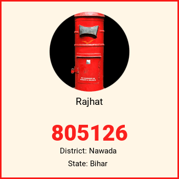 Rajhat pin code, district Nawada in Bihar