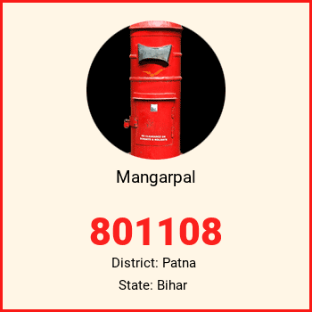 Mangarpal pin code, district Patna in Bihar