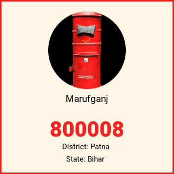 Marufganj pin code, district Patna in Bihar