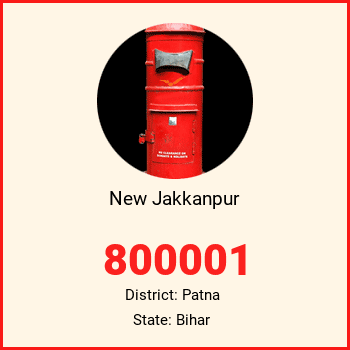 New Jakkanpur pin code, district Patna in Bihar