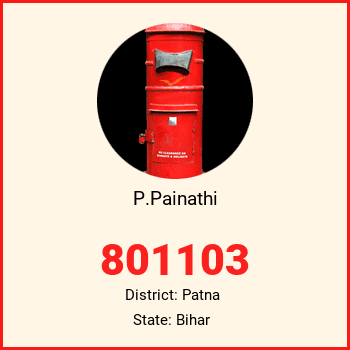 P.Painathi pin code, district Patna in Bihar