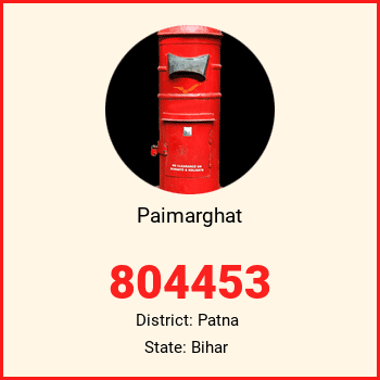 Paimarghat pin code, district Patna in Bihar