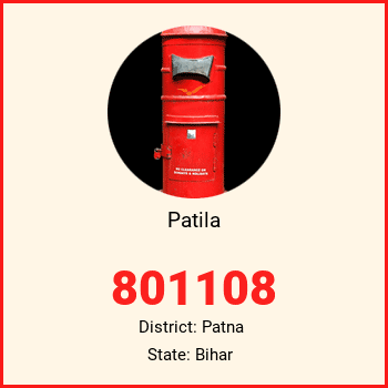 Patila pin code, district Patna in Bihar