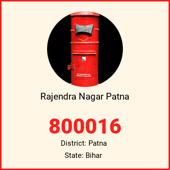 Rajendra Nagar Patna pin code, district Patna in Bihar