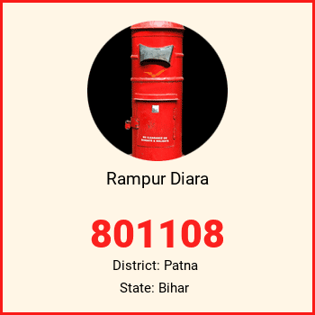 Rampur Diara pin code, district Patna in Bihar