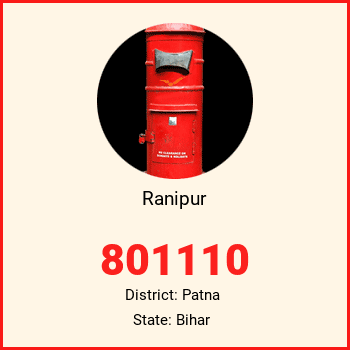 Ranipur pin code, district Patna in Bihar