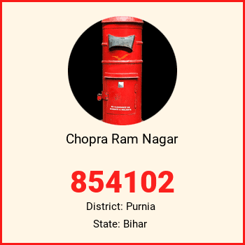 Chopra Ram Nagar pin code, district Purnia in Bihar