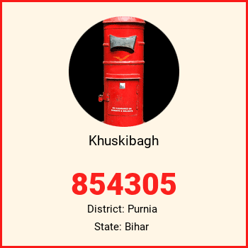 Khuskibagh pin code, district Purnia in Bihar