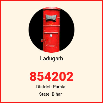 Ladugarh pin code, district Purnia in Bihar