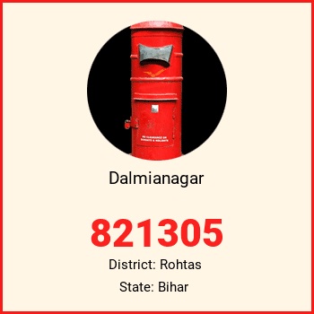 Dalmianagar pin code, district Rohtas in Bihar