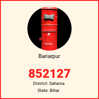 Bariarpur pin code, district Saharsa in Bihar
