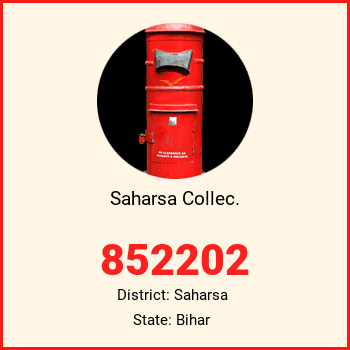 Saharsa Collec. pin code, district Saharsa in Bihar
