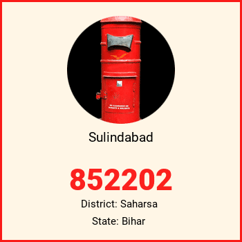 Sulindabad pin code, district Saharsa in Bihar