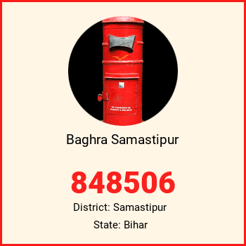Baghra Samastipur pin code, district Samastipur in Bihar