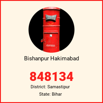 Bishanpur Hakimabad pin code, district Samastipur in Bihar