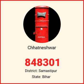 Chhatneshwar pin code, district Samastipur in Bihar