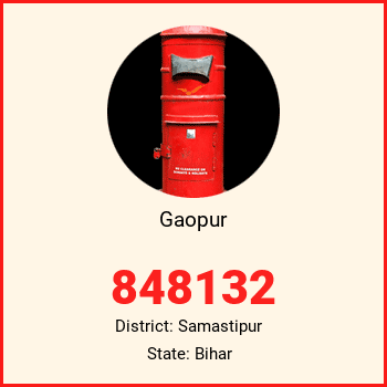 Gaopur pin code, district Samastipur in Bihar