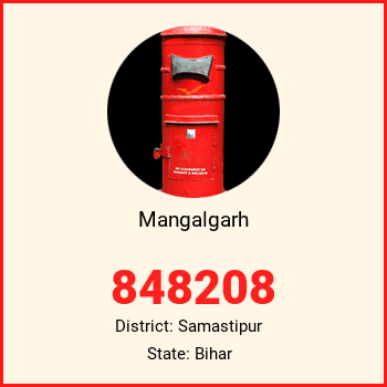 Mangalgarh pin code, district Samastipur in Bihar
