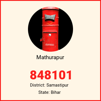 Mathurapur pin code, district Samastipur in Bihar