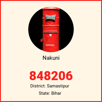 Nakuni pin code, district Samastipur in Bihar