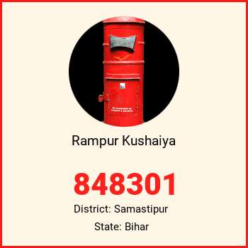 Rampur Kushaiya pin code, district Samastipur in Bihar