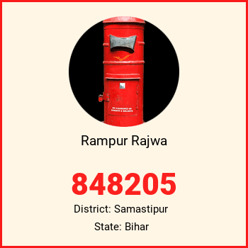 Rampur Rajwa pin code, district Samastipur in Bihar