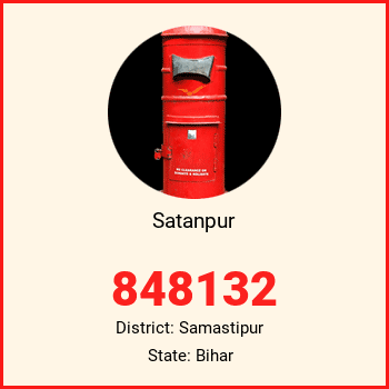 Satanpur pin code, district Samastipur in Bihar