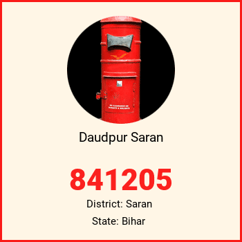 Daudpur Saran pin code, district Saran in Bihar