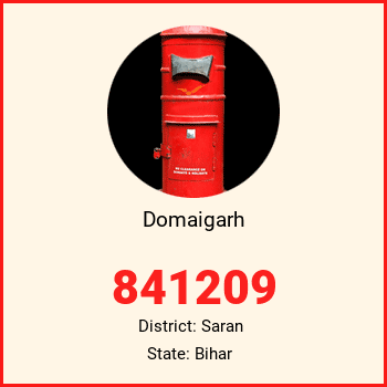Domaigarh pin code, district Saran in Bihar