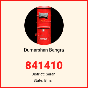Dumarshan Bangra pin code, district Saran in Bihar