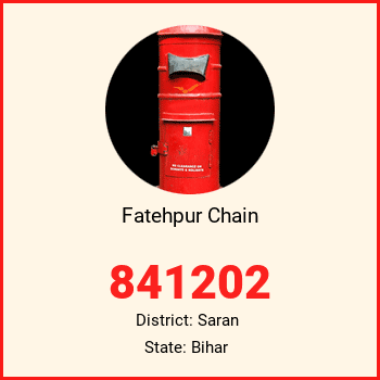 Fatehpur Chain pin code, district Saran in Bihar