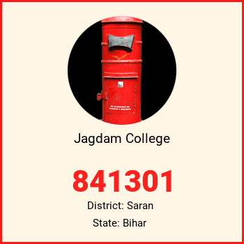 Jagdam College pin code, district Saran in Bihar