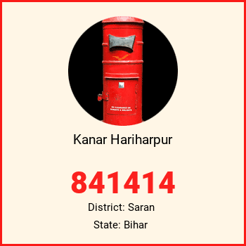 Kanar Hariharpur pin code, district Saran in Bihar