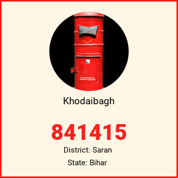 Khodaibagh pin code, district Saran in Bihar