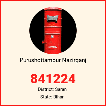 Purushottampur Nazirganj pin code, district Saran in Bihar