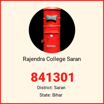 Rajendra College Saran pin code, district Saran in Bihar