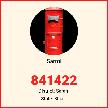 Sarmi pin code, district Saran in Bihar
