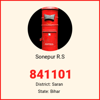 Sonepur R.S pin code, district Saran in Bihar