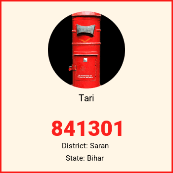 Tari pin code, district Saran in Bihar