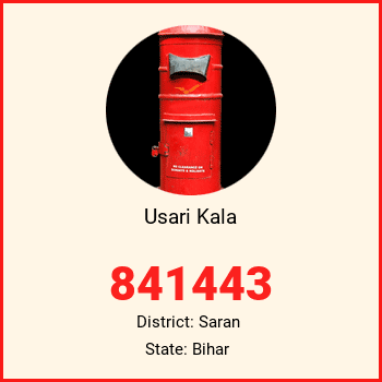 Usari Kala pin code, district Saran in Bihar