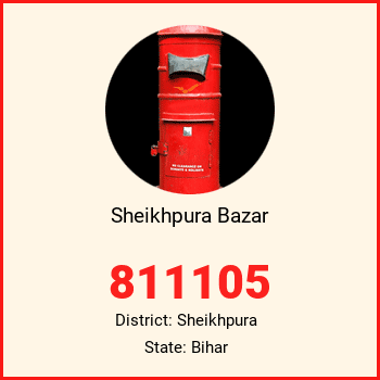 Sheikhpura Bazar pin code, district Sheikhpura in Bihar