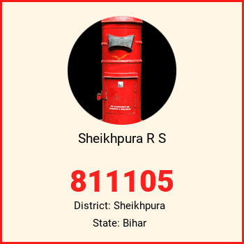 Sheikhpura R S pin code, district Sheikhpura in Bihar