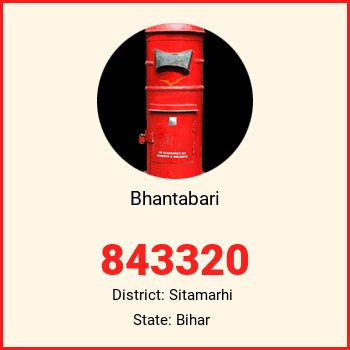 Bhantabari pin code, district Sitamarhi in Bihar