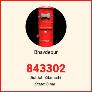 Bhavdepur pin code, district Sitamarhi in Bihar