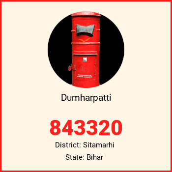 Dumharpatti pin code, district Sitamarhi in Bihar