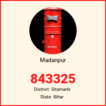 Madanpur pin code, district Sitamarhi in Bihar