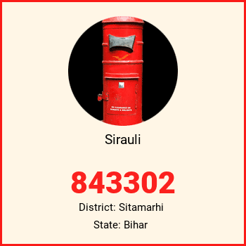 Sirauli pin code, district Sitamarhi in Bihar